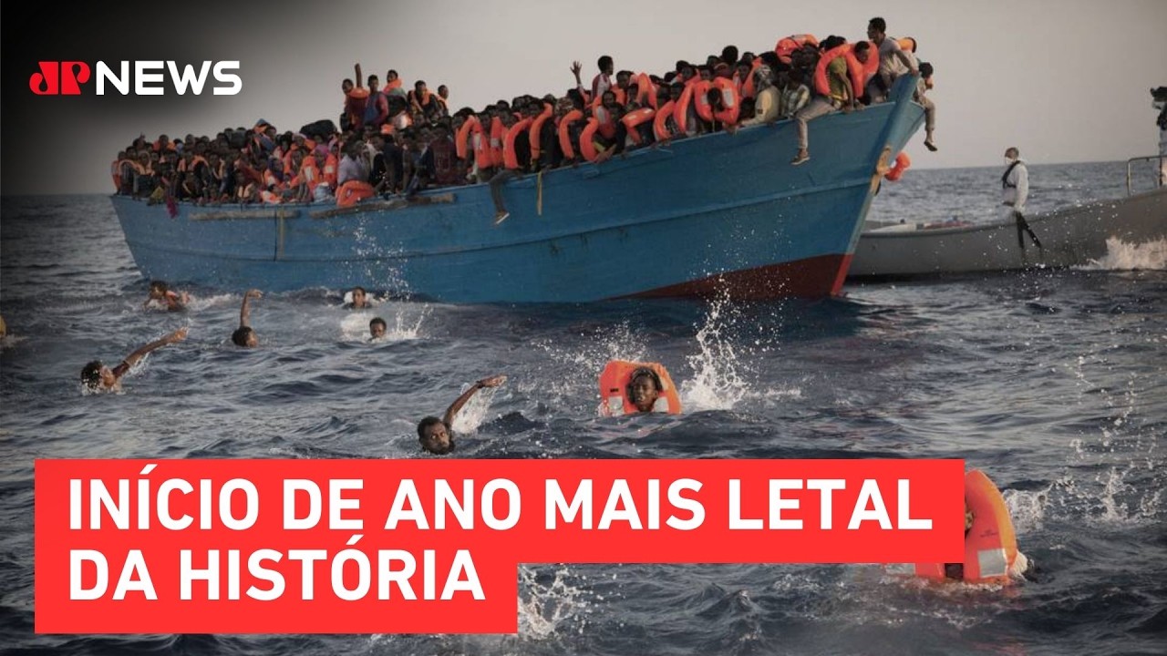 Mais de 600 migrantes morreram ou desapareceram no Mediterrâneo em 2026 | TEMPO REAL