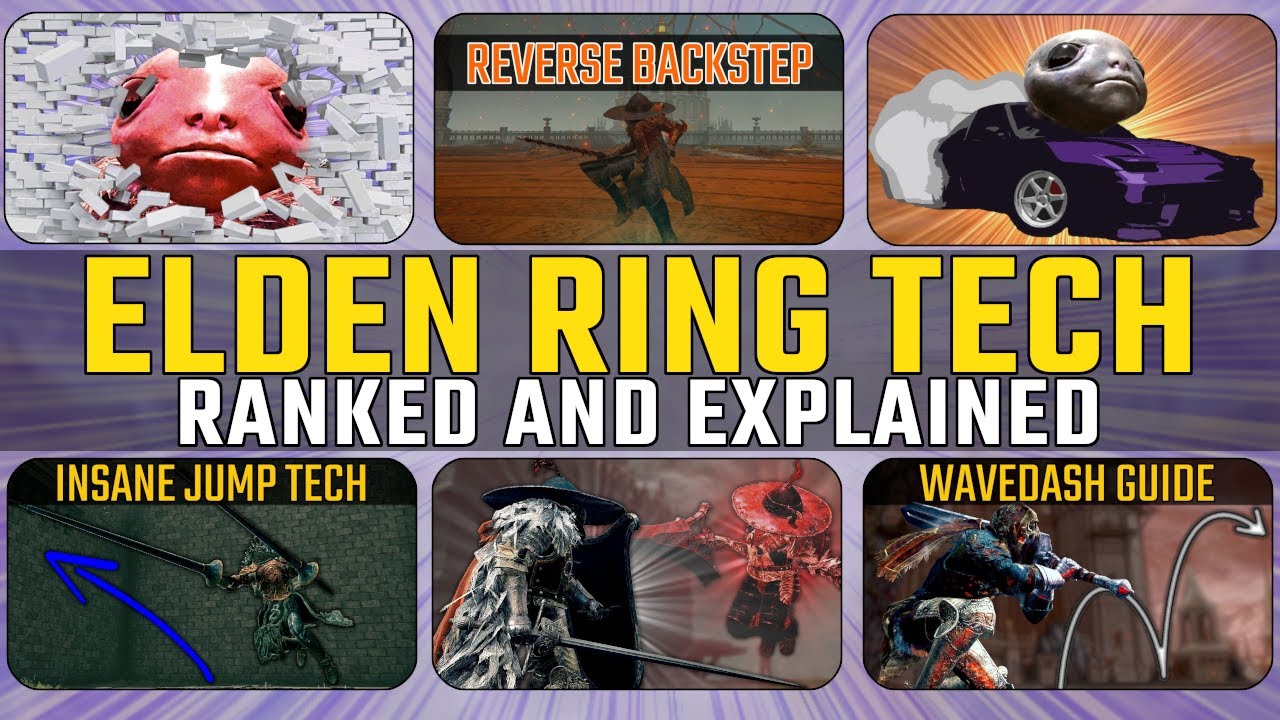 I Ranked and Explained 32 ADVANCED MOVES & TECH in Elden Ring