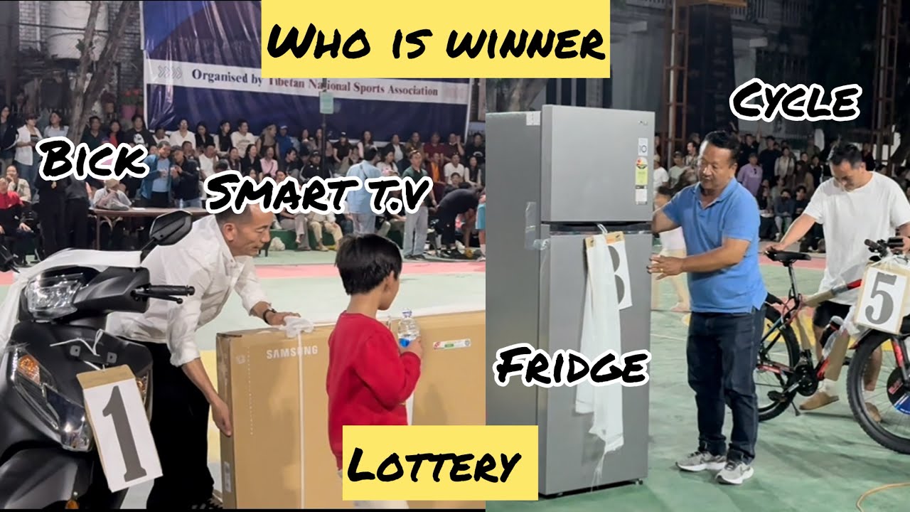 Lottery||first price got to YouTuber guess #ngawangbhawa #tibetanvlogger