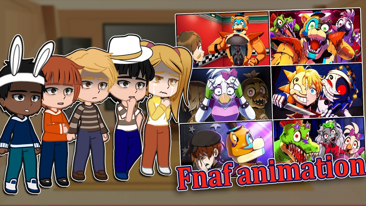Missing Children React to Security Breach backstory +Funny Memes | Fnaf movie | Full Video