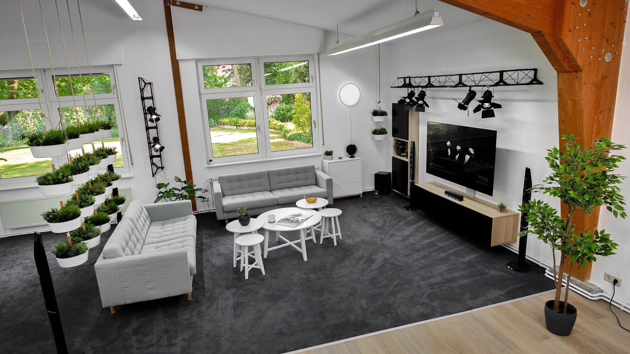 Unser Wohnzimmer-Setup in der Halle! (1/2)