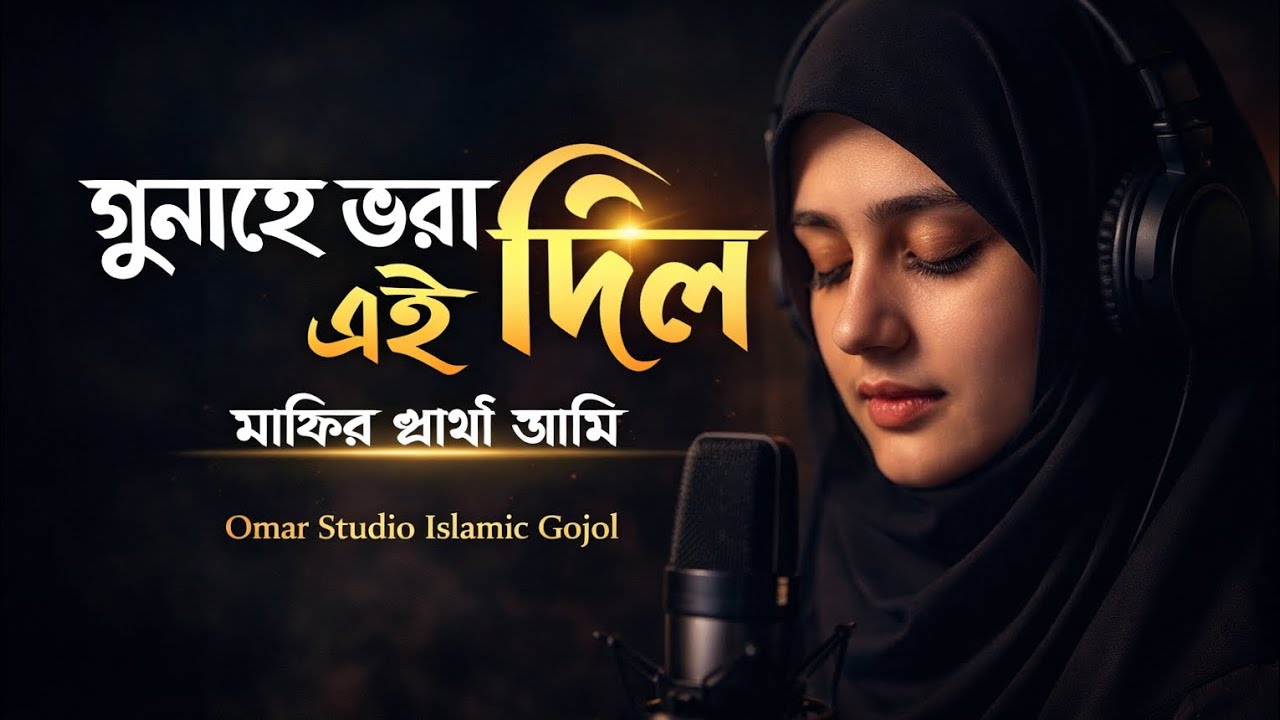 Gunahon Se Bhara Dil | গুনাহে ভরা এই দিল | Heart Touching Bangla Islamic Gojol | Gojol Lyrics