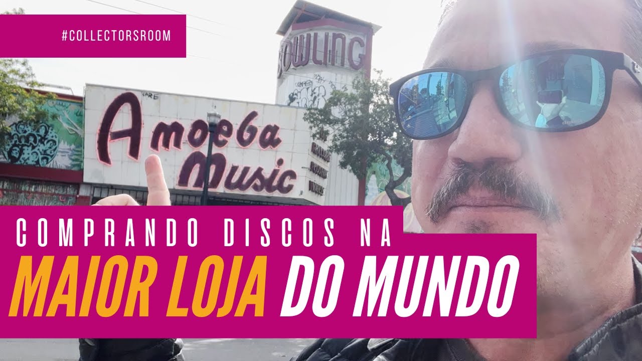 Conheça a AMOEBA, a maior LOJA DE DISCOS do MUNDO