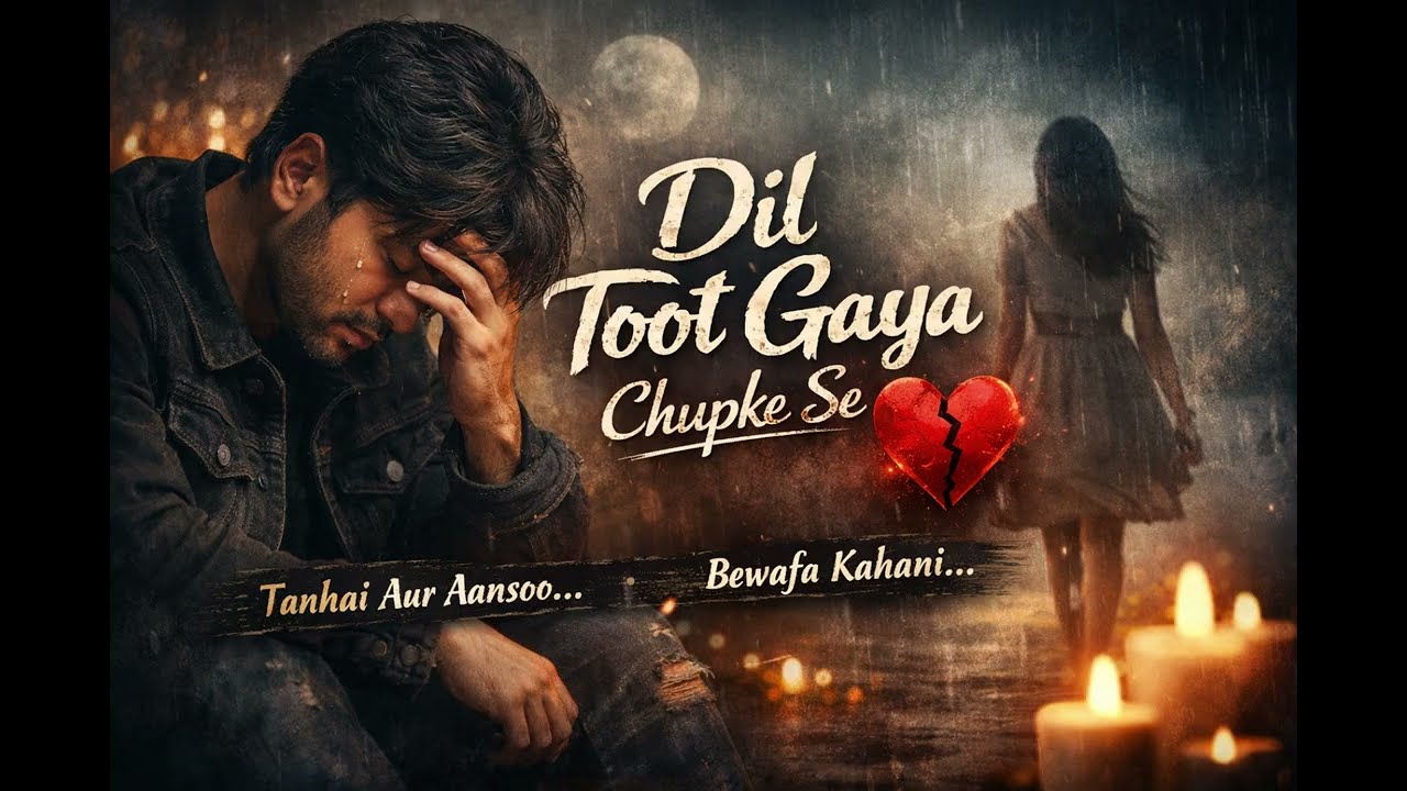 Dil Toot Gaya Chupke Se 💔 | Heart Touching Sad Song 2026 | Full Emotional Lyrics