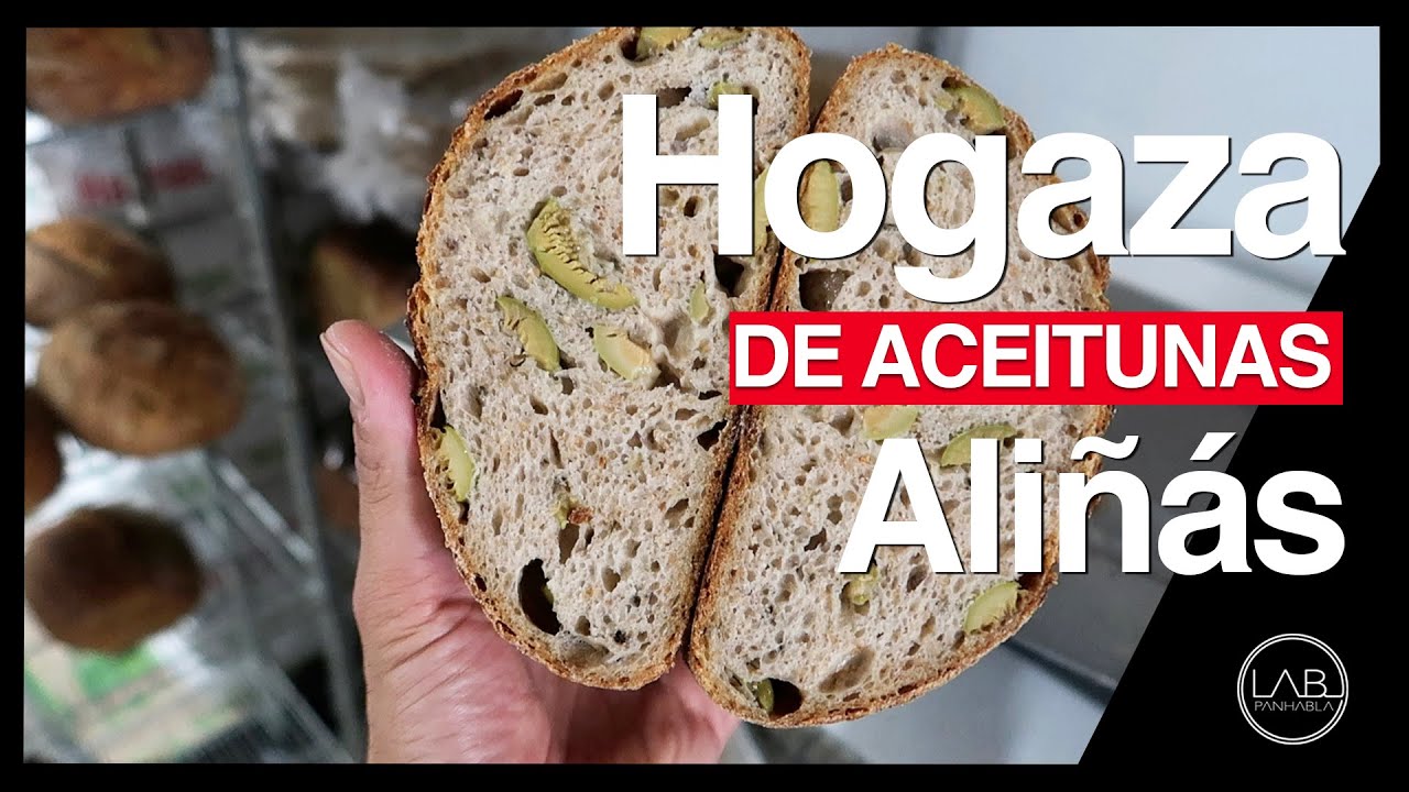 Panhabla Lab PROG87 Hogaza de aceitunas aliñás