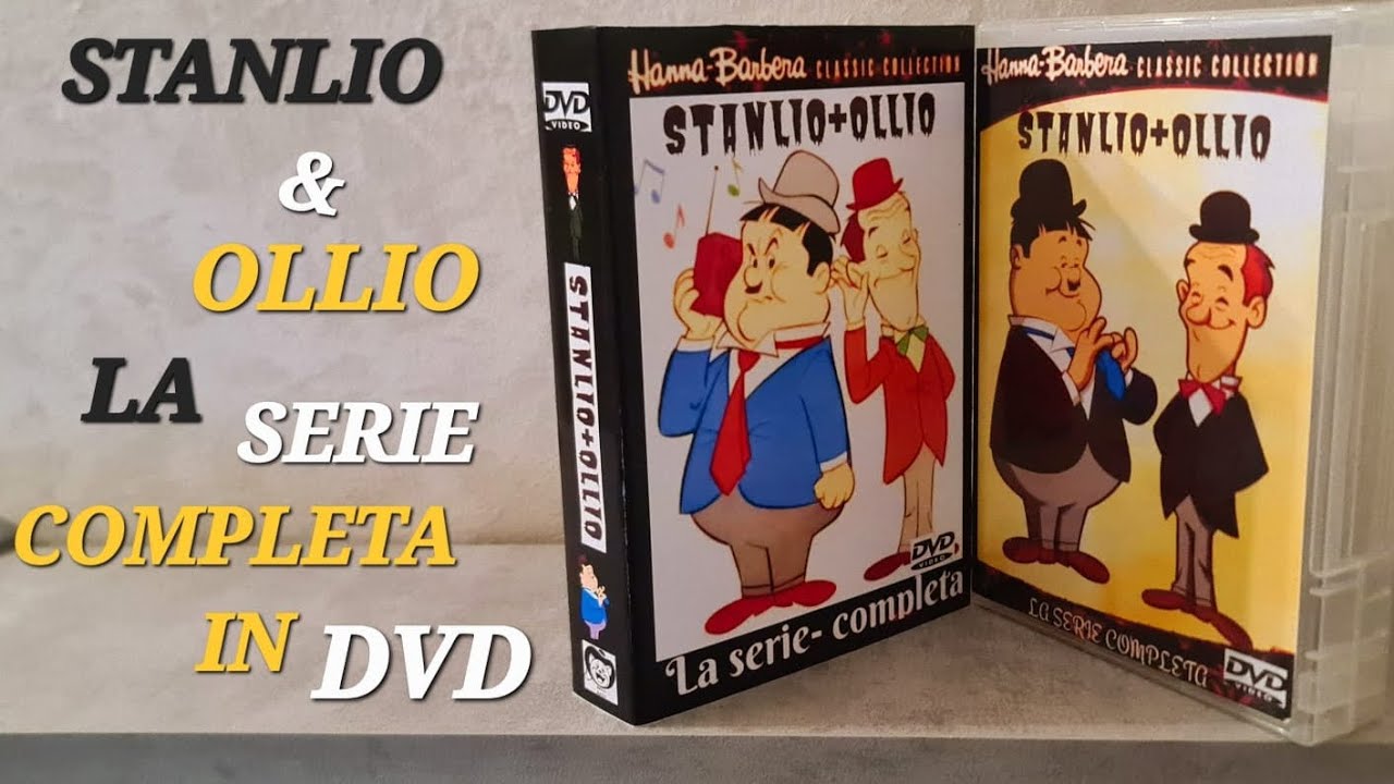 STANLIO E OLLIO LA SERIE COMPLETA IN DVD WHATSAPP 331 4021702 
