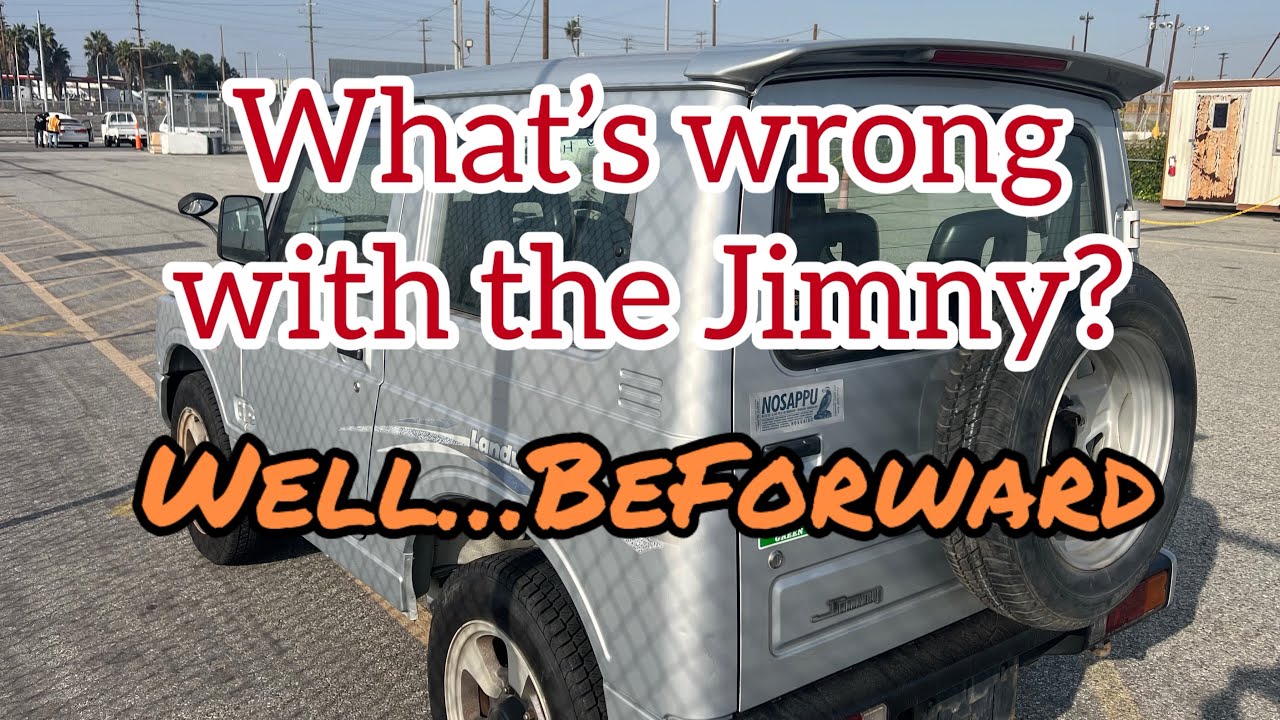 Подача заявки на гарантийное обслуживание BeForward для Jimny