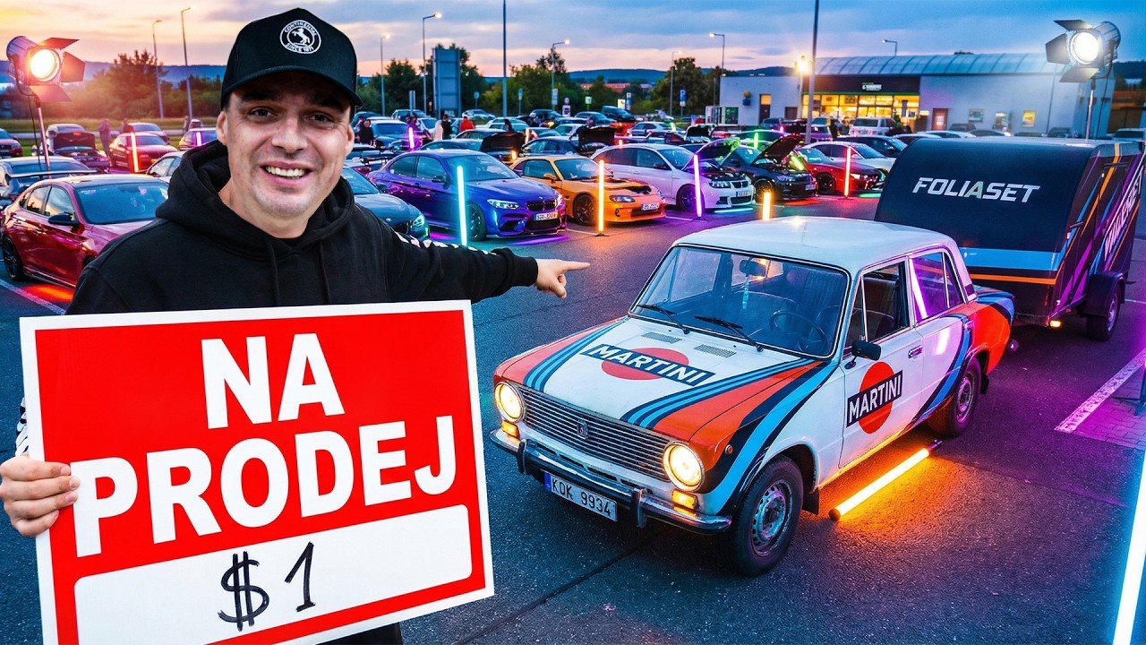 Koupil jsem NEJLEVNĚJŠÍ AUTO NA TUNING SRAZU - Můžeš ho VYHRÁT!