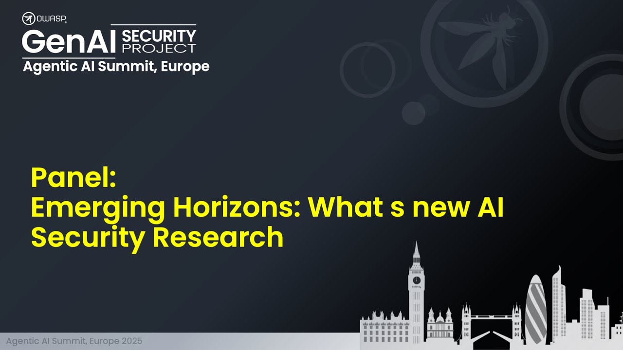 Agentic Summit Panel Emerging Horizons Whats new in AI Research