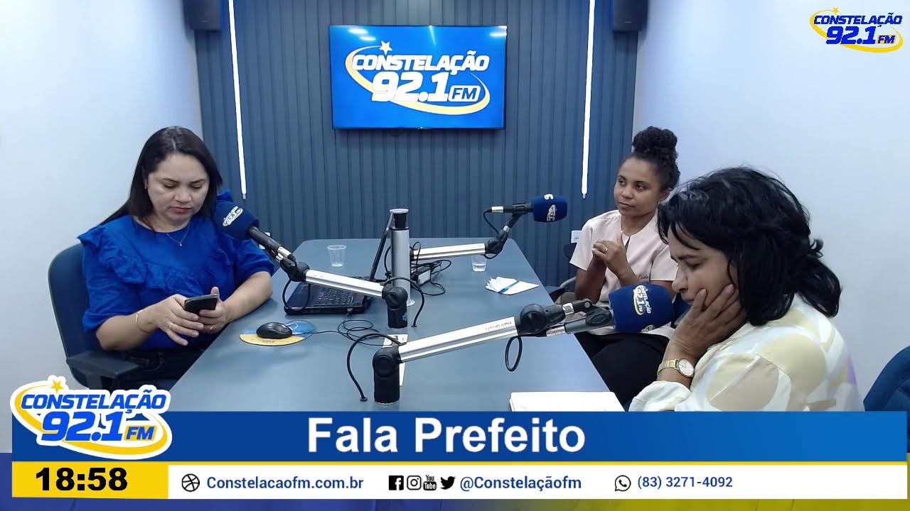 Fala Prefeito | Prefeitura de Alagoinha-PB -19/01/2026 | WhatsApp: 3271-4092. #ConstelacãoFM