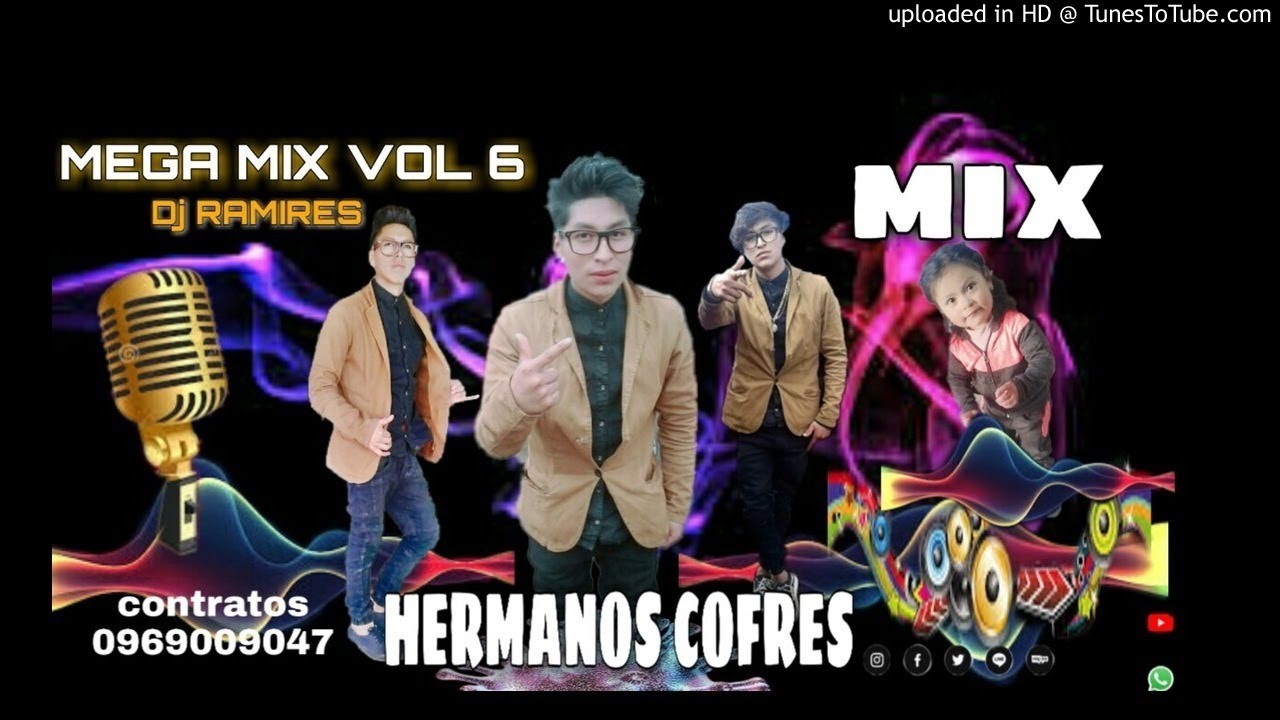 FULL MIX HERMANOS COFRES LA ONDA DEL SABOR DJ RAMIRES EXITOS VOL 6 2020