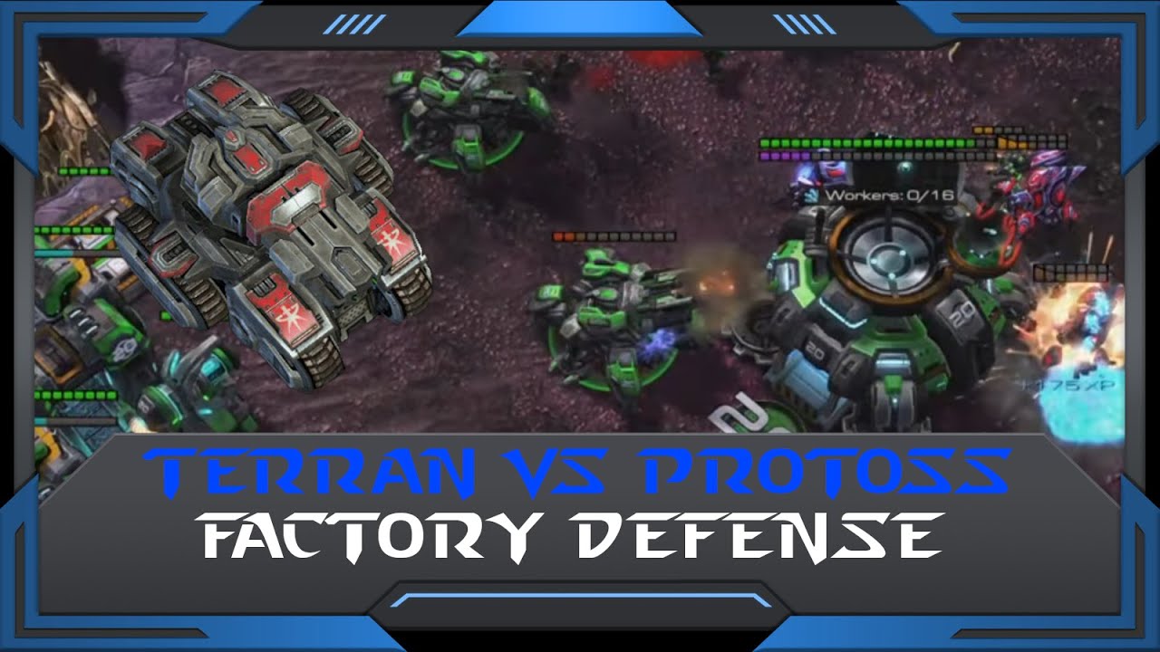 StarCraft 2 (RuFF Highlight): Factory Defense