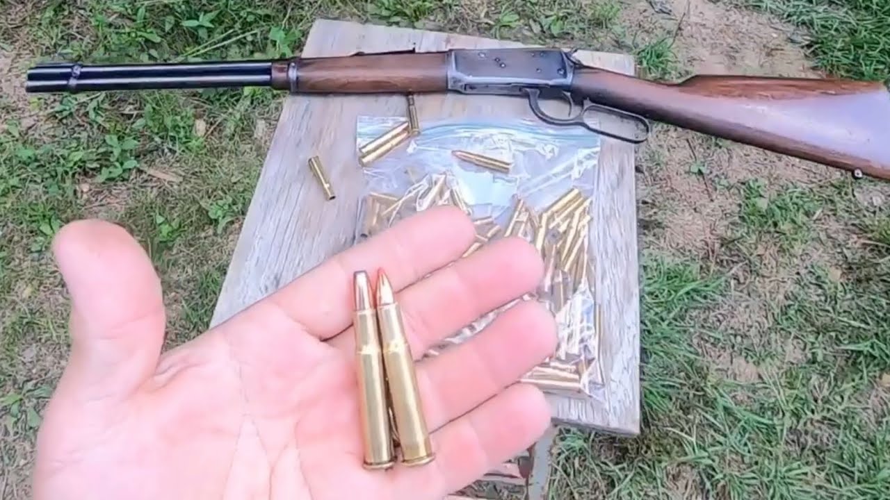 32 win special 94 Winchester brush gun. Flatnose 170 grain VS 165 grain FTX