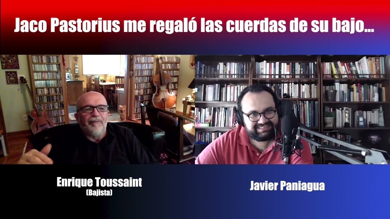 Jaco Pastorius me regaló las cuerdas de su bajo | Charla con Enrique Toussaint