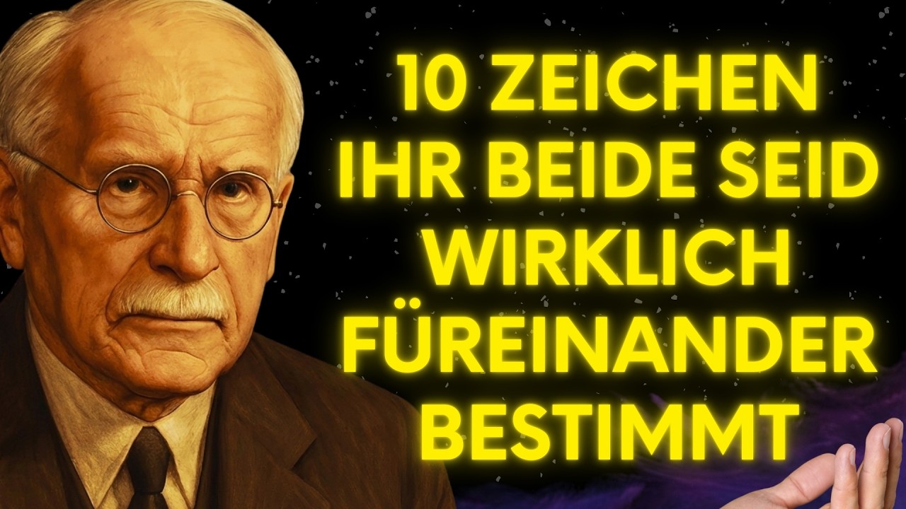 10 ANZEICHEN, dass ihr beide WIRKLICH FÜREINANDER BESTIMMT seid | Carl Jung