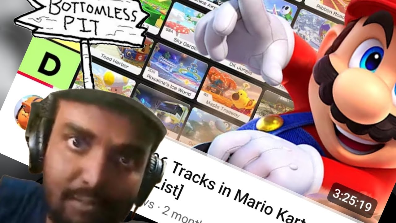 A 96 Track Mario Kart 8 Ranking that has me BAGGING HARD