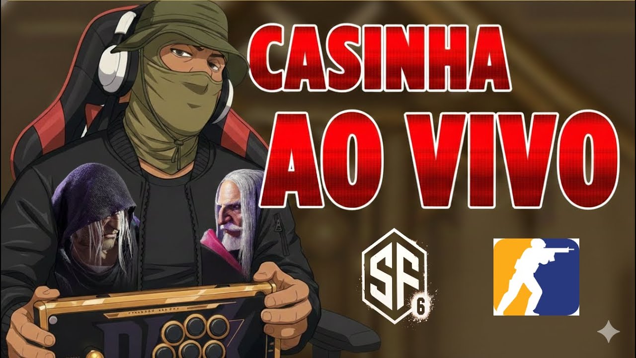 🔴LIVE - JOGANDO SF6 & Counter-Strike 2 - !pix !controle #streetfighter6 #cs2live (Meta EVO JAPÃO)