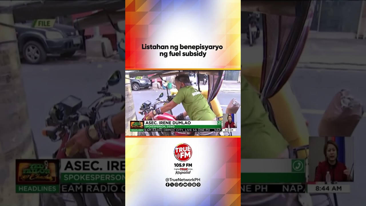 Listahan ng benepisyaryo ng fuel subsidy | Ted Failon & DJ Chacha