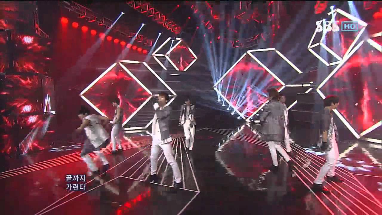 INFINITE [Chaser] @SBS Inkigayo Популярная песня 20120624