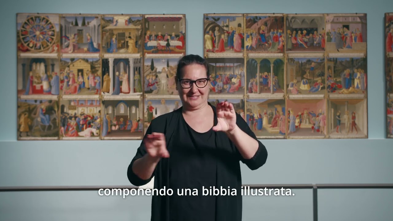 I Medici - Sala 8, Palazzo Strozzi - Videoguida LIS - Beato Angelico