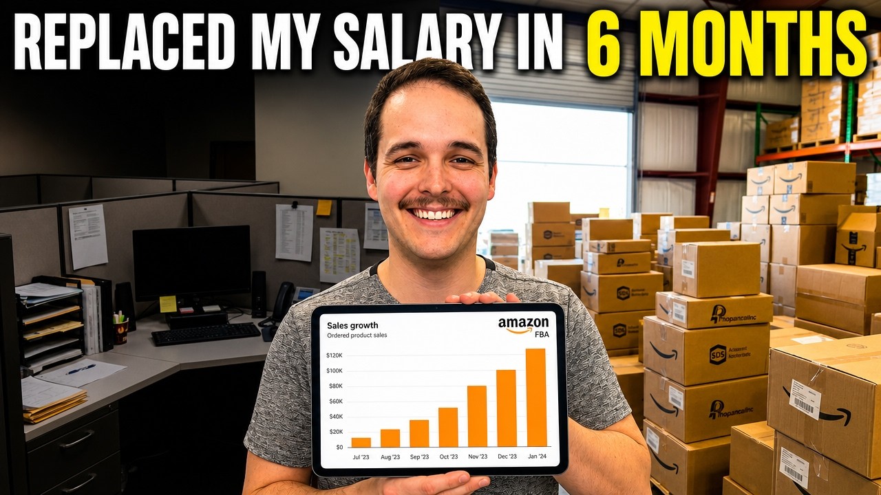 How Harry Replaced His Full Time Income in 6 Months with Amazon FBA
