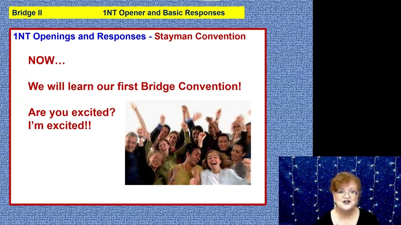 1NT Openers and the Stayman Convention