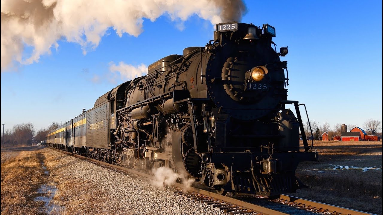 Steam Train 1225 Pere Marquette