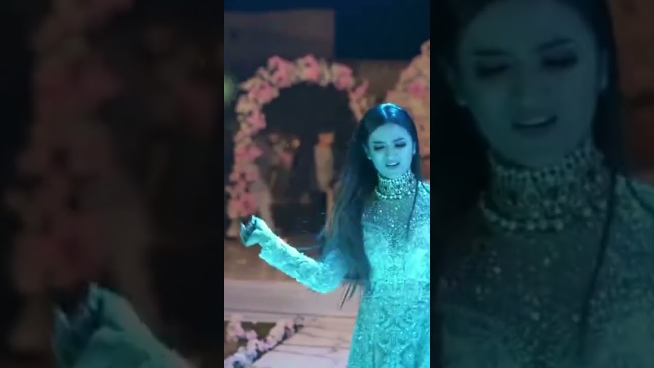 Hira Faisal Dance Performance At Iqra Kanwal engagement 