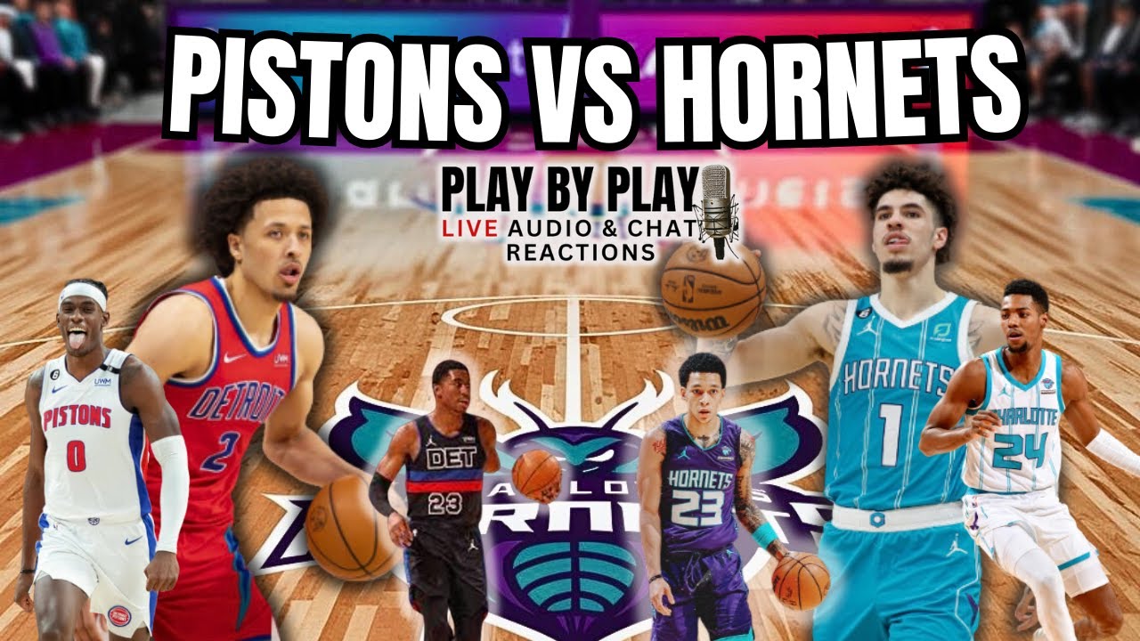 Hornets vs Pistons     NBA Basketball