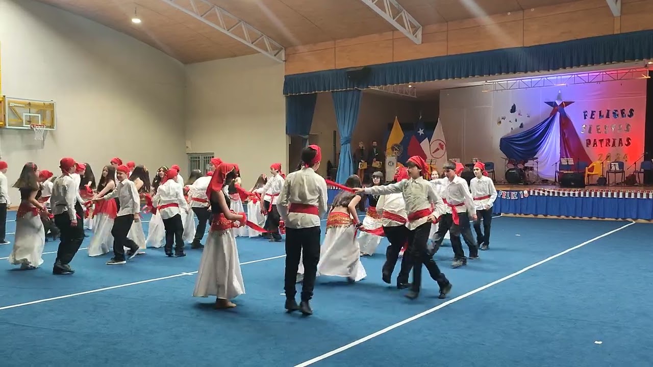 Baile Gitano, virgen del Carmen- 7 basico Colegio Fraternidad 2024