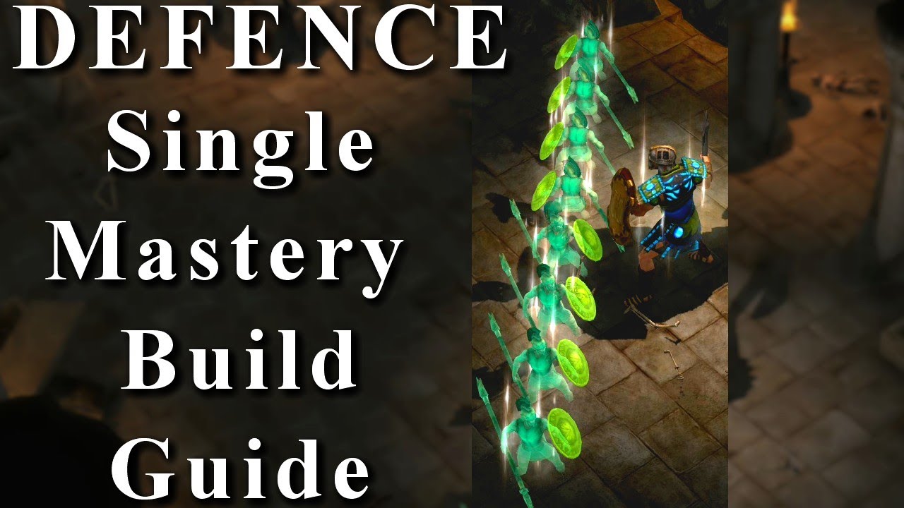 Titan Quest Atlantis| DEFENCE Single mastery build guide