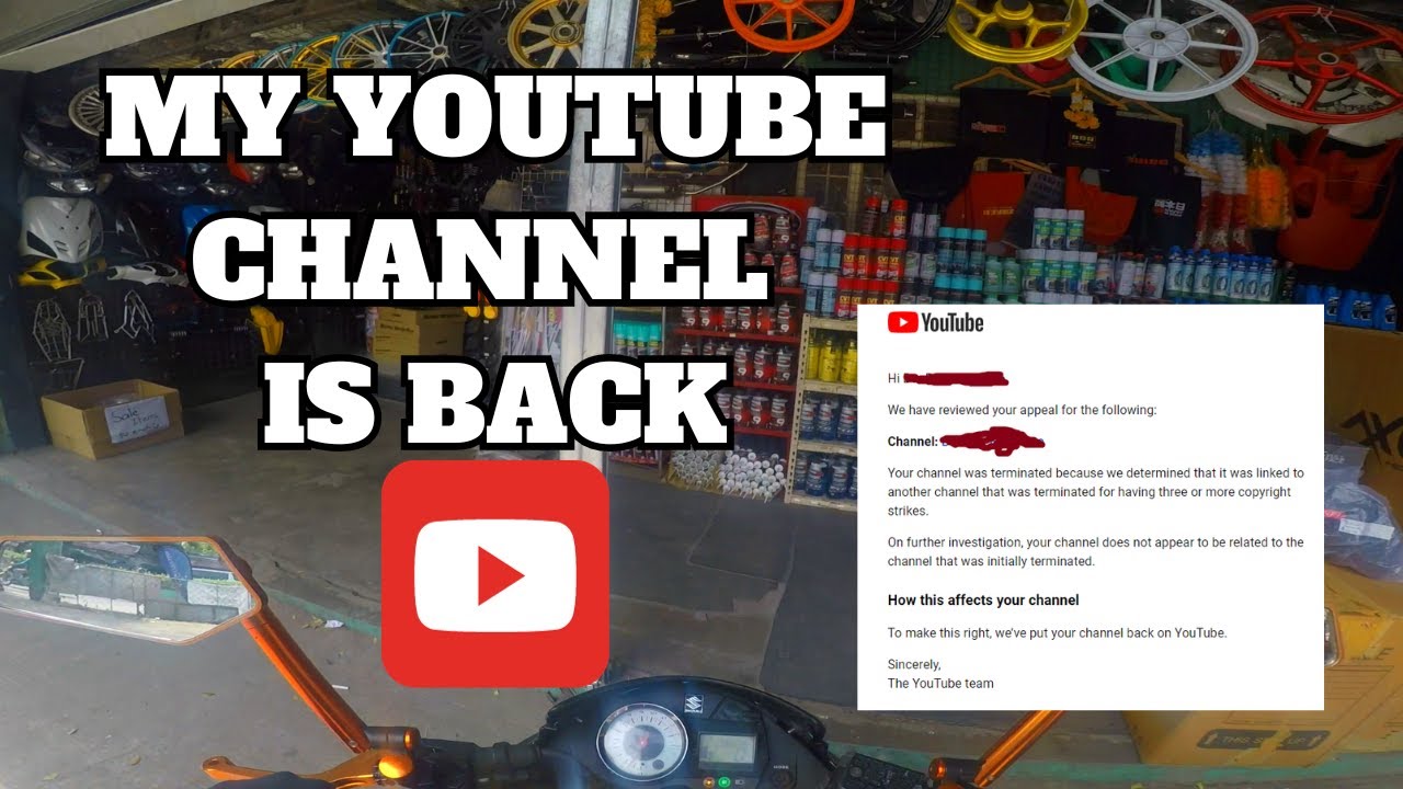 After 4 Months Of Appeal On YouTube- V-OneMoto