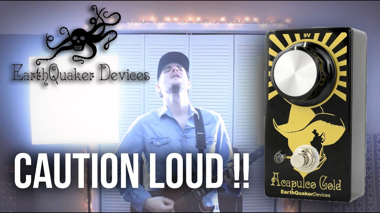 EARTHQUAKER ACAPULCO GOLD Unboxing/Demo