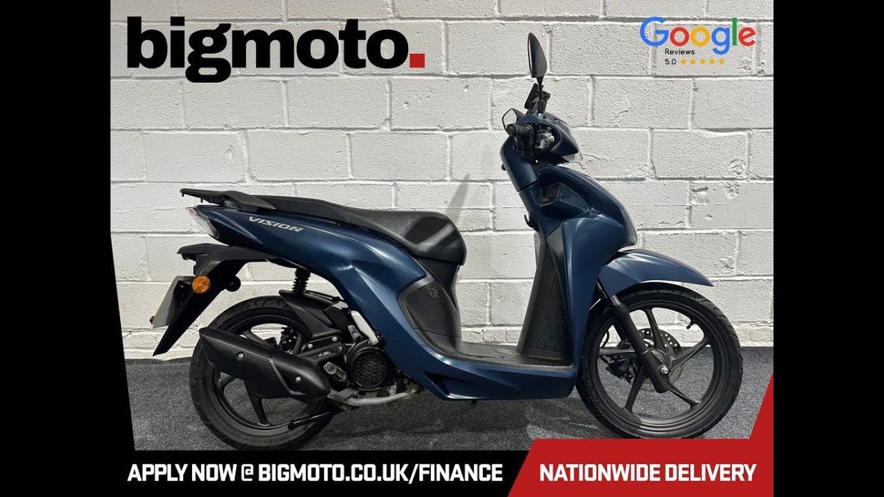 2023 - Honda Vision - Blue - 4004 miles - FULL WALKAROUND