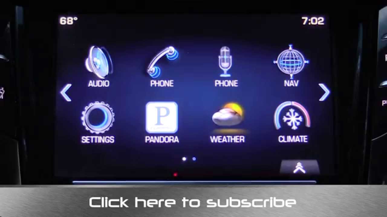 2014 Cadillac CUE and LCD Instrument Cluster Review