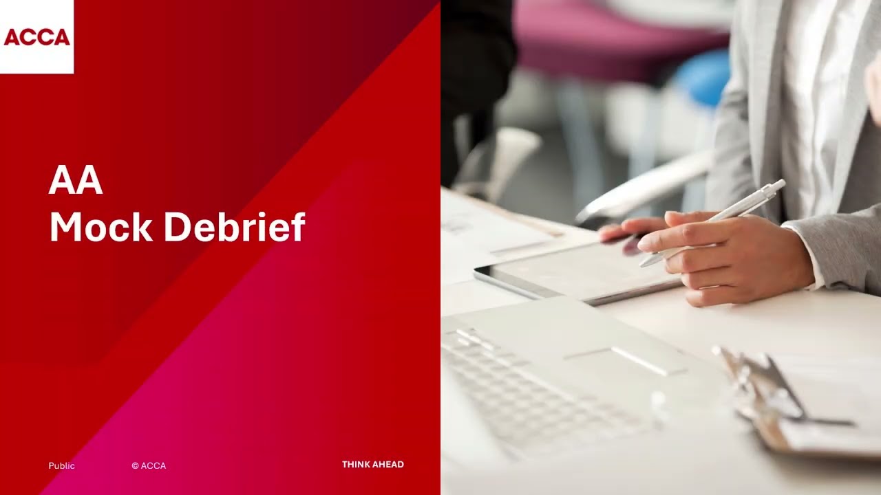 AA Pre-December 2025 Mock Exam Debrief - Sec A