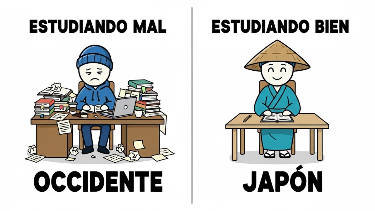 El SECRETO japonés para ESTUDIAR MENOS y RECORDAR MÁS