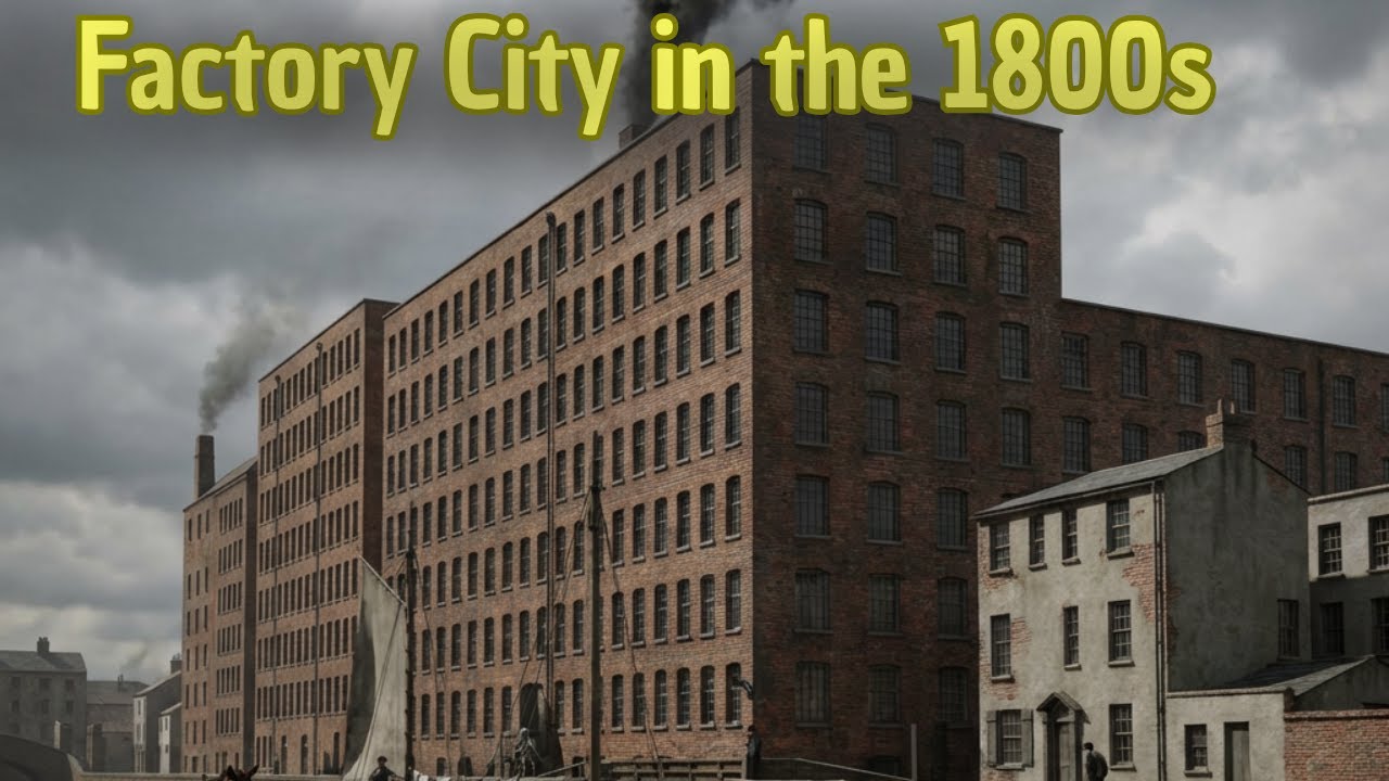 Life in a Factory City in the 1800s &mdash; Inside the Industrial Routine