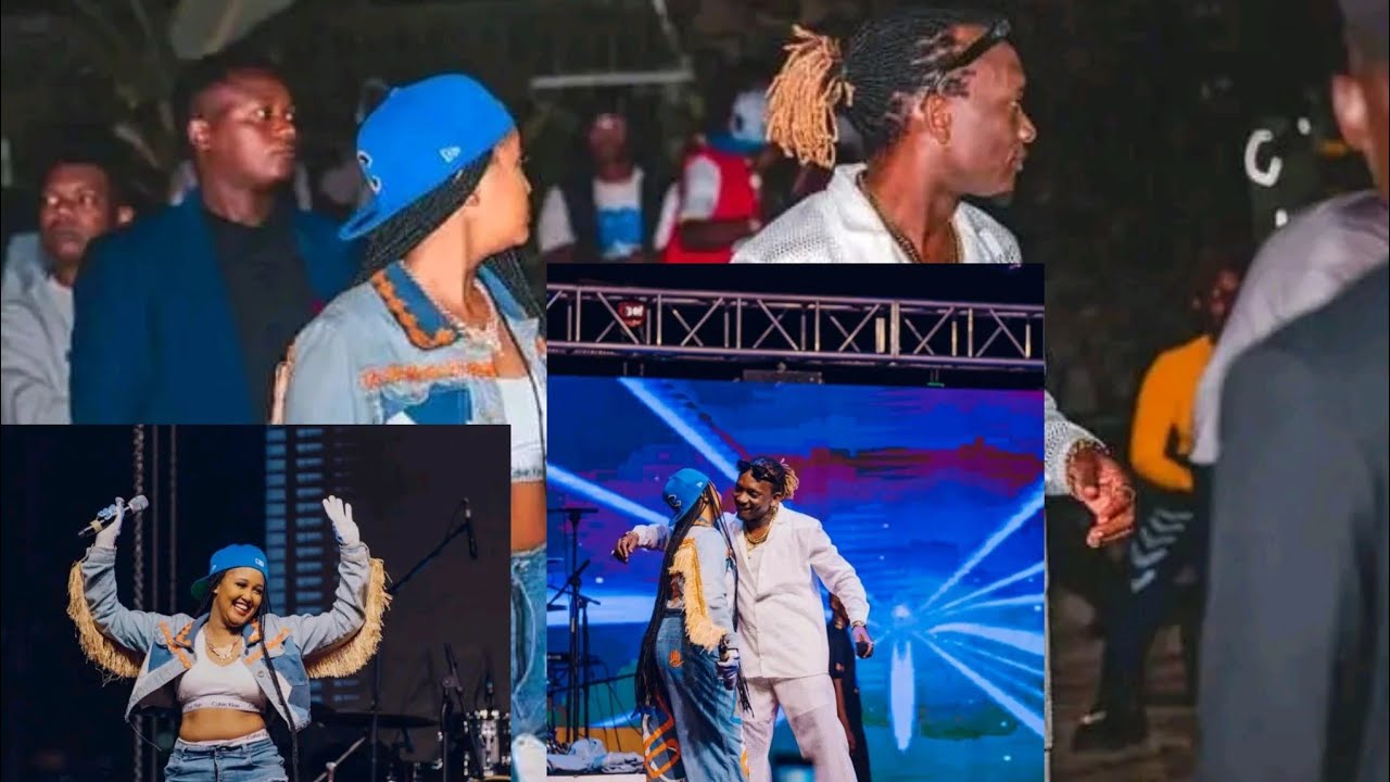 Big Fizzo ateye Surprise Monia Fleur kur Stage💯🇧🇮 