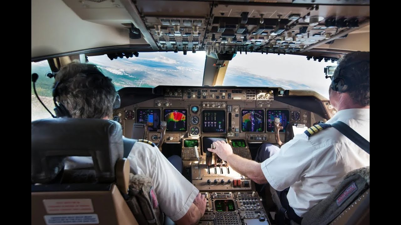 POV Cockpit Seorang Pilot Live