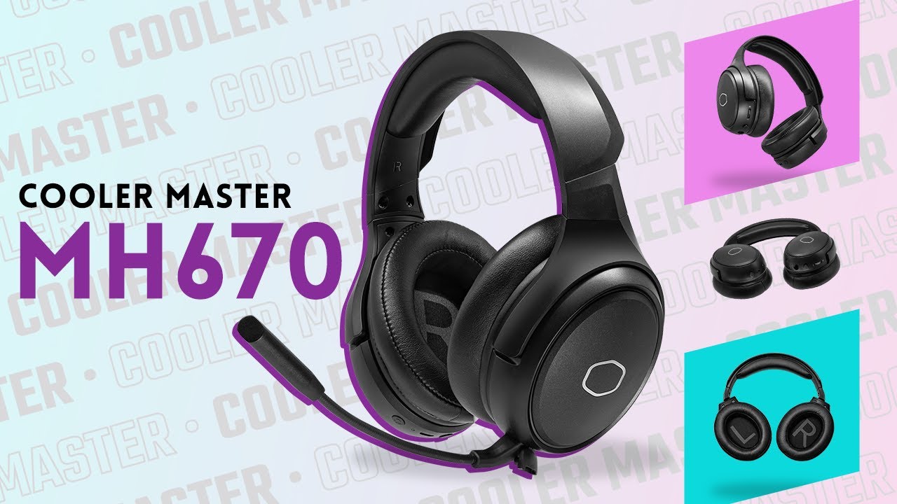 Solid no frills wireless headset 🎙️ CoolerMaster MH670 Review