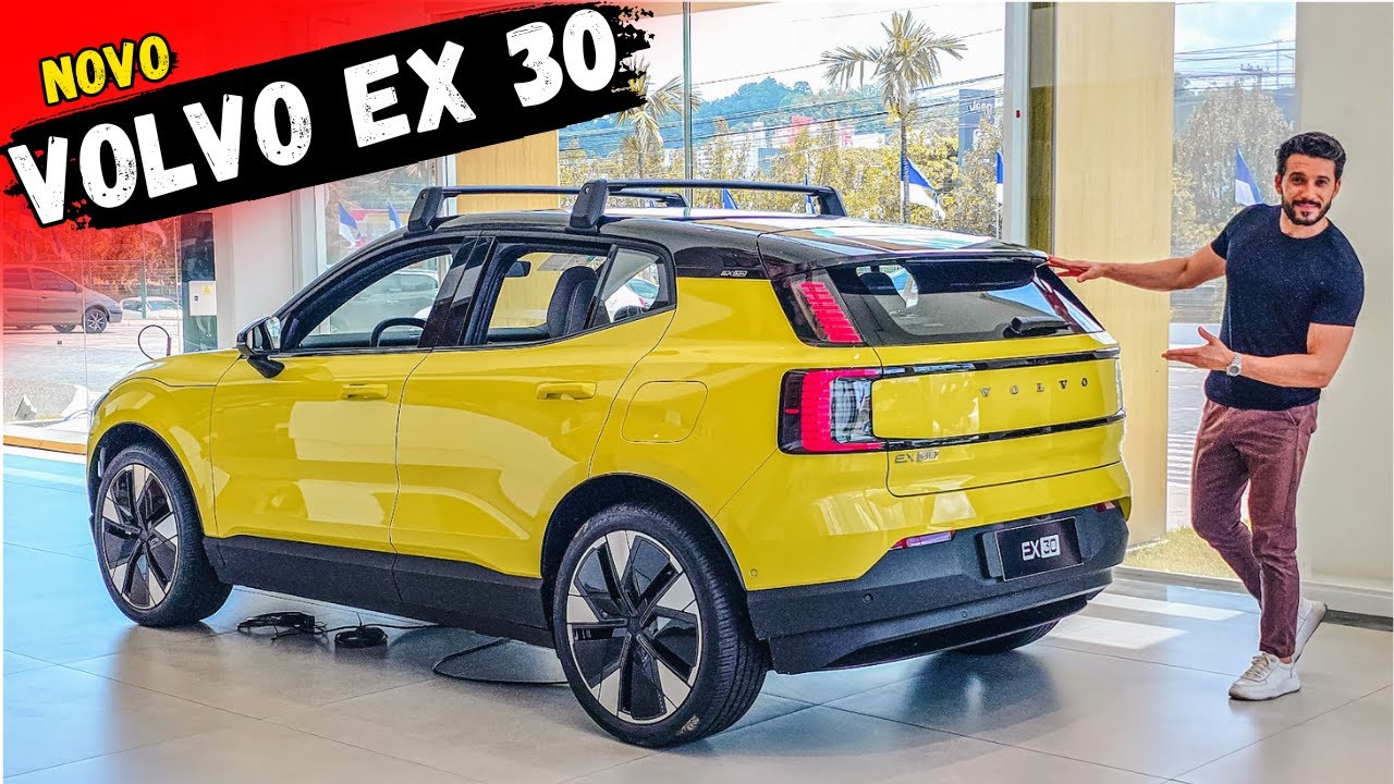 VOLVO EX30 o modelo mais barato da marca e 100% elétrico