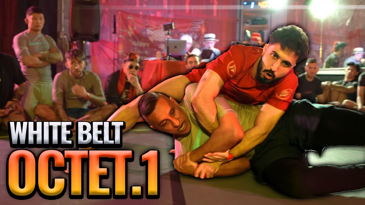 A Jiu Jitsu Match But there's EIGHT White Belts Per Team (Octet.1)