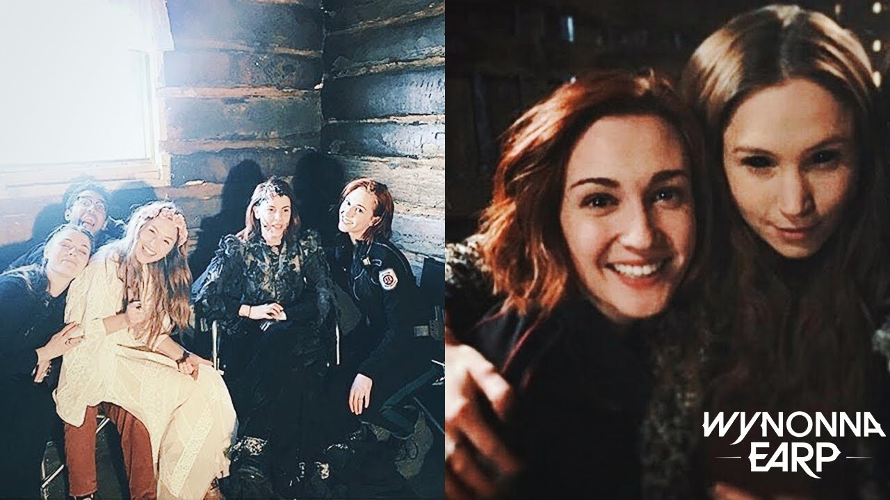 Wynonna Earp Behind The Scenes Season 2 From Twitter [BTS]