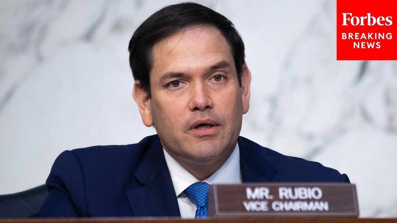 Marco Rubio Questions State Department Official About 'Disturbing' Trend Relating To Ukraine