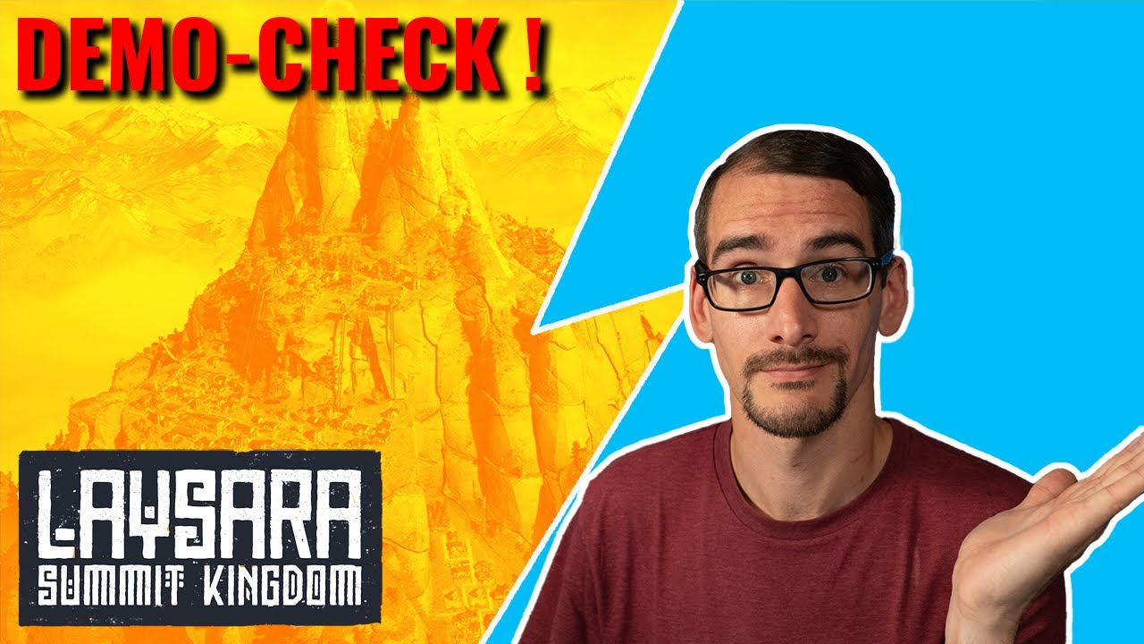 St&auml;dtebau auf einem steilen Berg (Laysara: Summit Kingdom Demo Gameplay)
