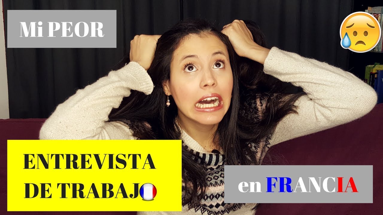 Mi PEOR ENTREVISTA de trabajo en FRANCIA #STORYTELLING