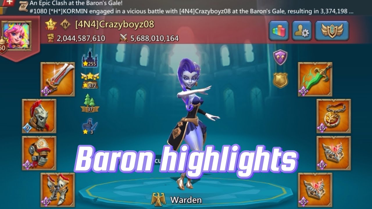 Baron highlights | CWS + ww* against *H*
