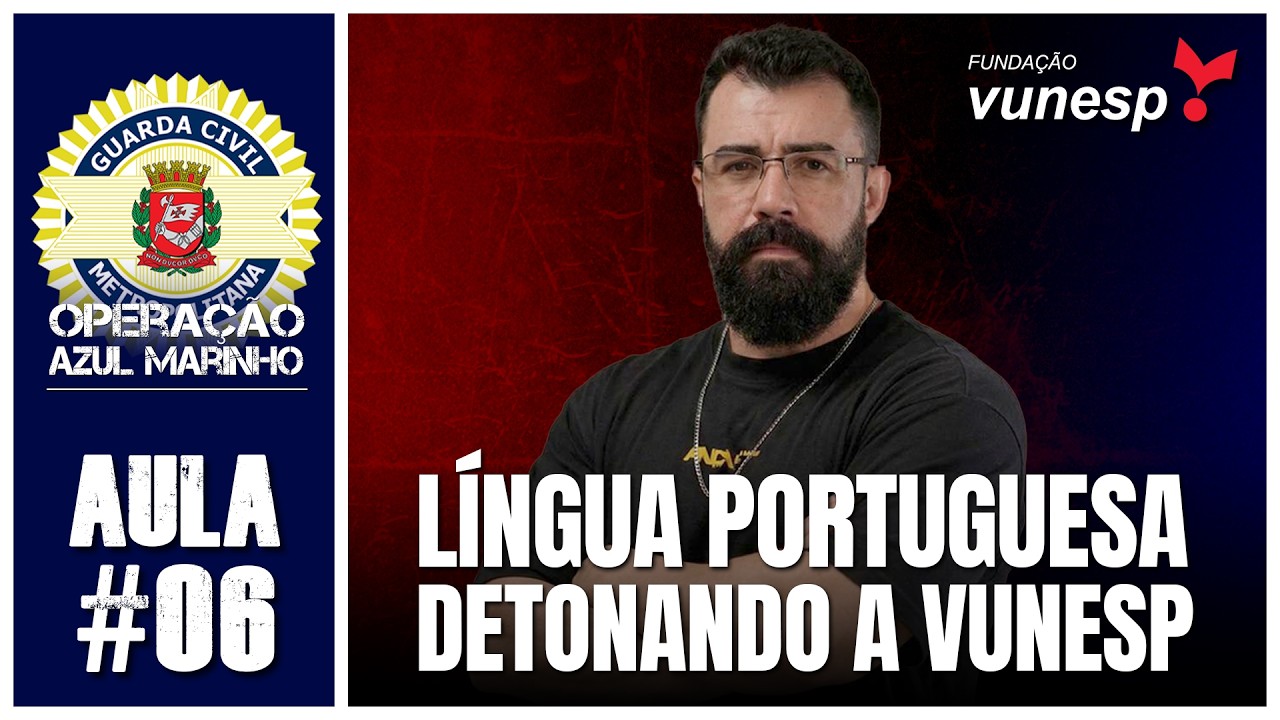 #06 - LÍNGUA PORTUGUESA - GCM-SP