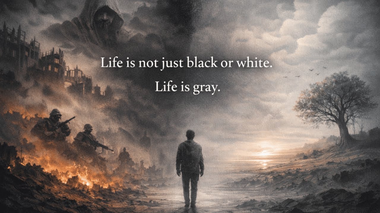 LIFE IS NOT BLACK OR WHITE